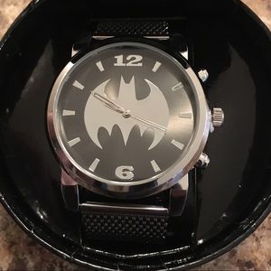 DC Comics Accessories - DC COMICS Men's Batman Logo Watch- Price is firm DC Comics Accessories - DC COMICS Men's Batman Logo Watch- Price is firm